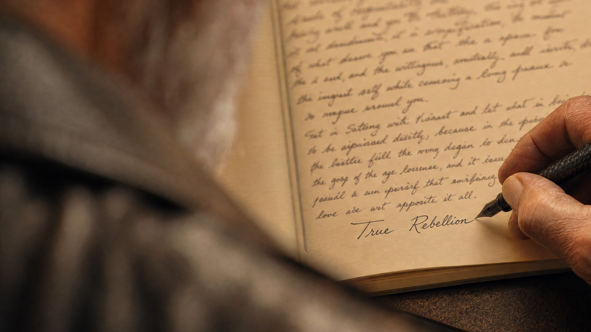 A reader with Vishrant's The Way of the Heart.